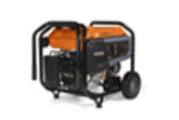 GENERAC Portable Generator: Conventional, Gasoline, 6,500 W Running, 8,125 W Starting, 120/240V AC